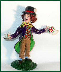 The Mad Hatter polymer clay miniature figure