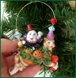 Pompous Humpty Dumpty clay necklace or figurine Pompous Humpty Dumpty clay necklace or figurine