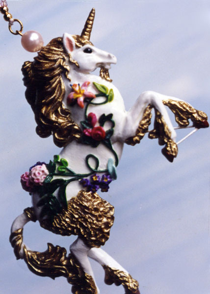 Unicorn - HANDMADE OF POLYMER CLAY by Leigh